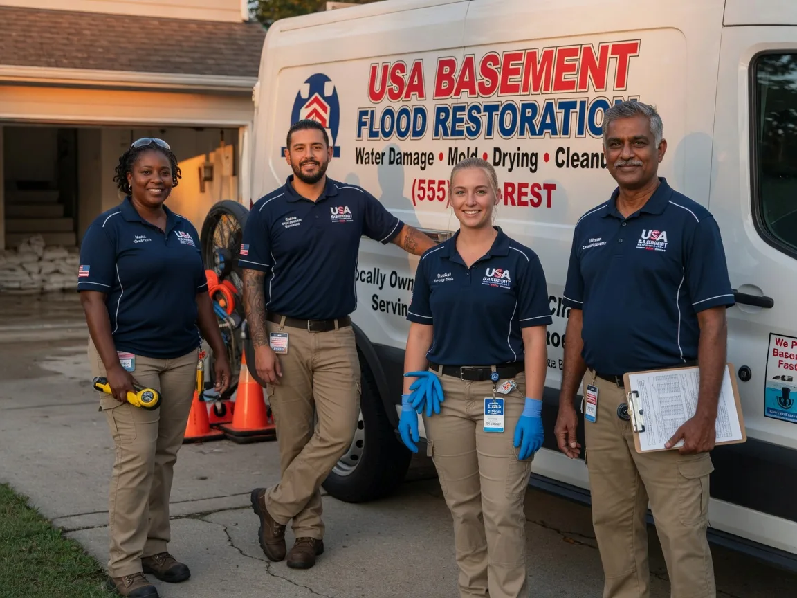 Basement Flood Cleanup company in Veblen, SD